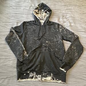 Cotton Citizen Men Small Hoodie Tie Dyed Charcoal Dust Tan Black NEW